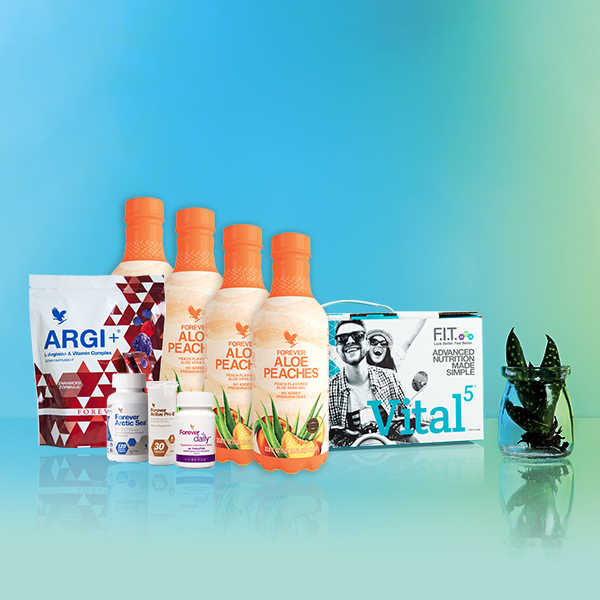 "Вайтал 5" Алое з персиком